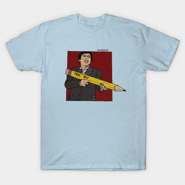 Tony Montana the Artist T-Shirt by XSociety